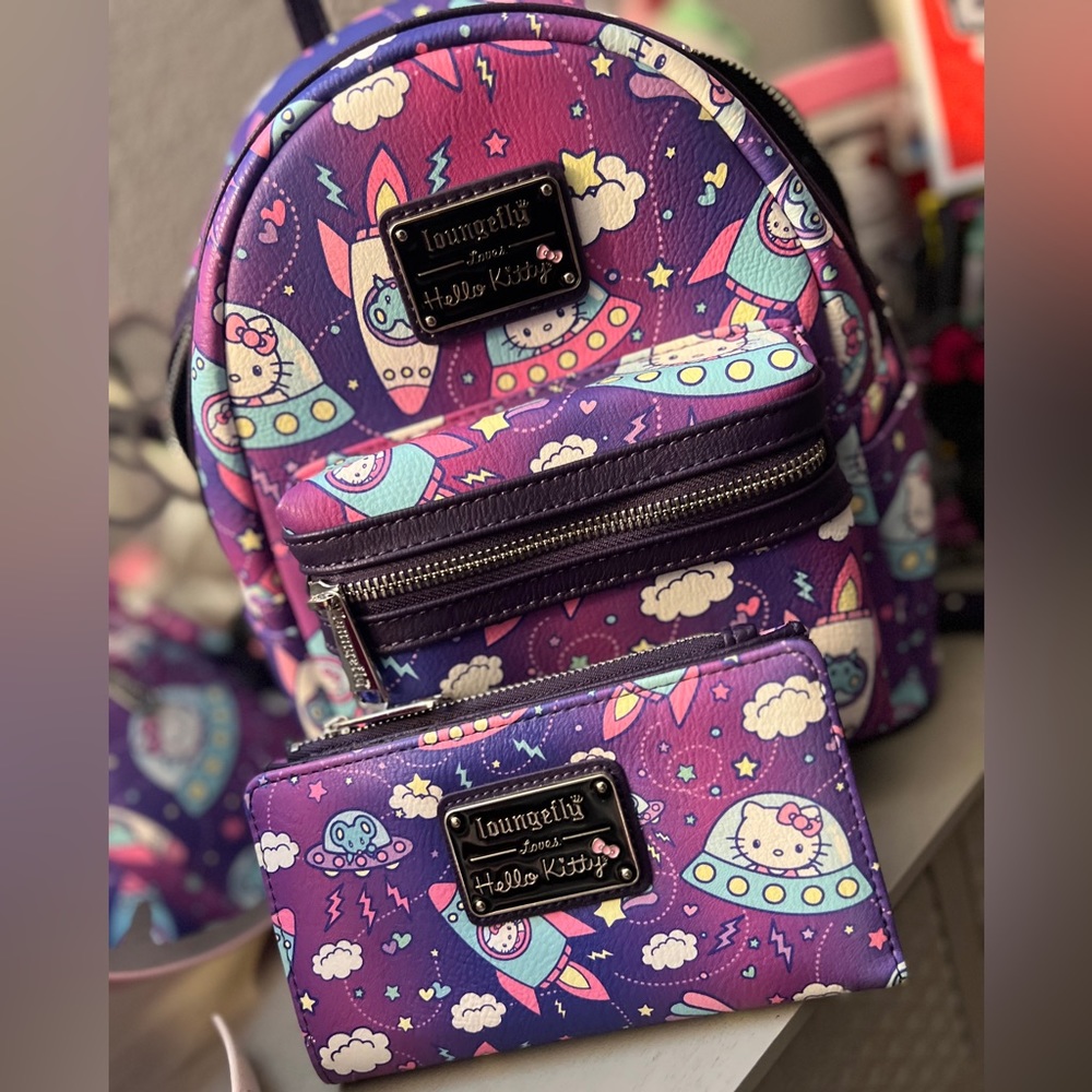 Hello Kitty Loungefly Set